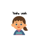 Hello！ 世界のこどもたち！（個別スタンプ：18）