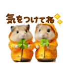 梅雨初夏♡ハムスター（個別スタンプ：12）
