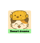 愉快な帽子にゃんこ 英語（個別スタンプ：2）