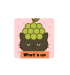 愉快な帽子にゃんこ 英語（個別スタンプ：5）