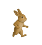 [アレンジ用]ワルそうなウサギ（個別スタンプ：5）