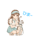 ゴルフ女子のバーディーちゃん（個別スタンプ：12）