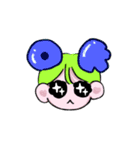 ぱちくりスタンプ(つかいやすい)（個別スタンプ：1）