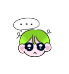 ぱちくりスタンプ(つかいやすい)（個別スタンプ：4）