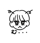 ぱちくりスタンプ(つかいやすい)（個別スタンプ：18）