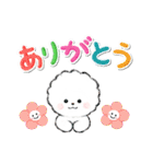 ず～っと使える★ほのぼのビションフリーゼ（個別スタンプ：13）