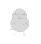 桜文鳥のさくちゃんの日常3（個別スタンプ：4）