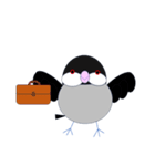 桜文鳥のさくちゃんの日常3（個別スタンプ：6）