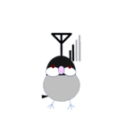 桜文鳥のさくちゃんの日常3（個別スタンプ：17）