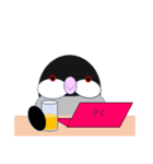 桜文鳥のさくちゃんの日常3（個別スタンプ：33）