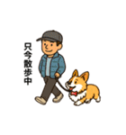 コーギーまいまい その8(修正版)（個別スタンプ：15）
