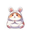 かわいいウサギハムスター （NT） v.3（個別スタンプ：10）