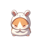 かわいいウサギハムスター （NT） v.3（個別スタンプ：11）