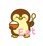 ペンギンベビーの生活 (えいご) Ver4（個別スタンプ：26）