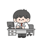 残業して（個別スタンプ：10）