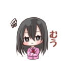 黒髪女の子ちゃん（個別スタンプ：10）