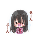 黒髪女の子ちゃん（個別スタンプ：18）