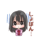 黒髪女の子ちゃん（個別スタンプ：25）