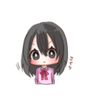 黒髪女の子ちゃん（個別スタンプ：39）