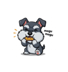 イラストミニチュアシュナのつぶやき（個別スタンプ：38）