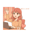 とんでも美女スタンプ（個別スタンプ：26）