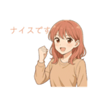 とんでも美女スタンプ（個別スタンプ：40）