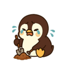ペンギンベビーの生活 (にほんご) Ver4（個別スタンプ：16）