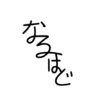 日常会話♪家族、仕事、友達etc（個別スタンプ：21）