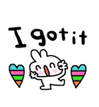 nenerin日常会話スタンプ32英語気遣い修正1（個別スタンプ：6）