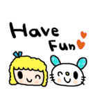nenerin日常会話スタンプ32英語気遣い修正1（個別スタンプ：32）