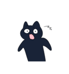 蒼色ねこの表情スタンプ（個別スタンプ：14）