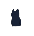蒼色ねこの表情スタンプ（個別スタンプ：23）