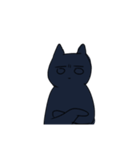 蒼色ねこの表情スタンプ（個別スタンプ：24）