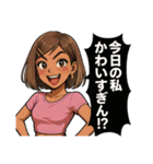 インフルエンサーな女達(配信者・活動者)（個別スタンプ：11）