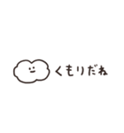 biepo ゆるゆーるずの雨の日スタンプ（個別スタンプ：17）