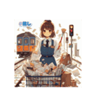 世界に1枚だけの駅（個別スタンプ：3）