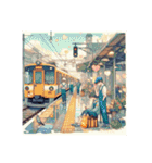 世界に1枚だけの駅（個別スタンプ：28）