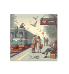 世界に1枚だけの駅（個別スタンプ：34）