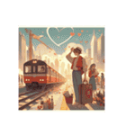 世界に1枚だけの駅（個別スタンプ：35）