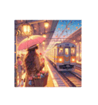 世界に1枚だけの駅（個別スタンプ：37）