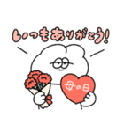 感謝を伝える無気力動物（うさぎ）（個別スタンプ：31）