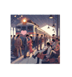 世界に1枚だけの駅No.3（個別スタンプ：4）