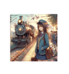 世界に1枚だけの駅No.3（個別スタンプ：16）