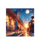 世界に1枚だけの駅No.3（個別スタンプ：21）