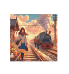 世界に1枚だけの駅No.3（個別スタンプ：23）