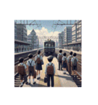 世界に1枚だけの駅No.3（個別スタンプ：35）