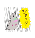 モコモコなハトさん2 (夏)（個別スタンプ：20）