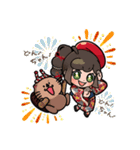 『らこぽん＆みらいちゃん』スタンプ 2（個別スタンプ：24）