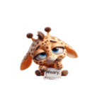 まんまるキリンの毒舌返し（個別スタンプ：32）