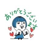 mottoの大人ぱっつんボブ♡お米（個別スタンプ：15）